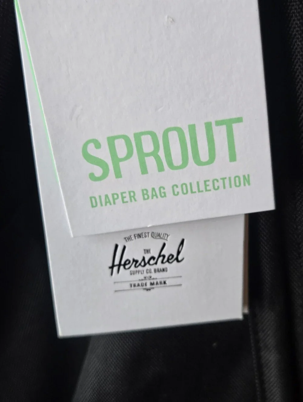 Herschel Diaper bag